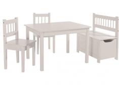 MyBaby Kindersitzgruppe,Holz,Weiß