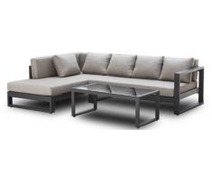 Amatio Lounge-Set WILLIS,Aluminium,grau