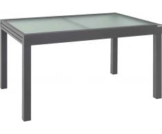 Ambia Gartentisch HOUSTON,Glas,anthrazit