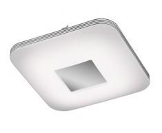 Zurbrüggen LED-Deckenleuchte nickel/weiß,Kunststoff,chrom
