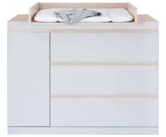 MyBaby Wickelkommode ANTONIA,Holznachbildung,grau