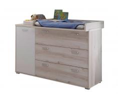 Zurbrüggen Wickelkommode CUBY,Holznachbildung,natur