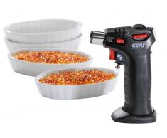 GEFU Crème Brûlée Set 5-tlg. KÜCHENHELFER