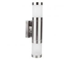 Zurbrüggen LED-AUßENLEUCHTE,Edelstahl,silber