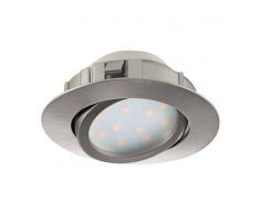 Eglo Leuchten LED-Einbauspot Pineda PINEDA,Kunststoff,grau