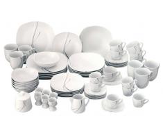 Van Well Kombiservice 62tlg.SilverNight,Porzellan,multicolour