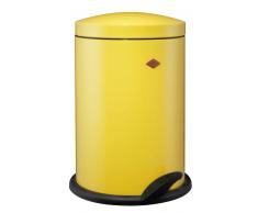 Wesco Tretabfallsammler 116,Edelstahl,gelb
