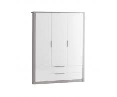 Paidi Kleiderschrank FARO,Holznachbildung,Weiß