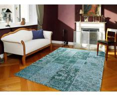 Zurbrüggen Teppich ALANIS ALLOVER486 türkis,Baumwolle,türkis