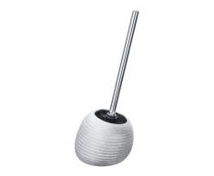Wenko WC-Garnitur Polaris Juwel silber,Keramik,silber
