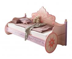 Zurbrüggen Kinderbett PRINCESS,Holznachbildung,lila