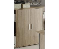 Aktenschrank JUNO,Holznachbildung,Eiche sägerau/sonoma