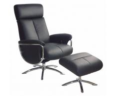 Zurbrüggen Relaxsessel TROJA,Leder,schwarz