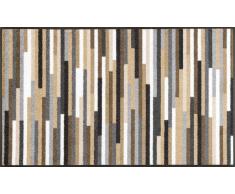 Kleen-Tex Fußmatte Mikado Stripes natur,Polyamid,braun
