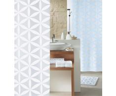 Spirella Duschvorhang 180X200 OZL RANIA,Polyester,Weiß