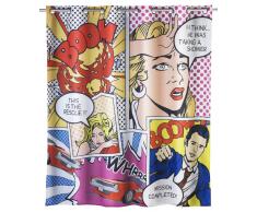 Zurbrüggen Duschvorhang Pop Art Flex,Polyester,Motiv