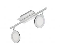 Briloner LED-Deckenleuchte 2-flm.Unoled UNOLED,Metall,chrom