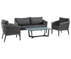 Amatio Lounge-Set Viareggio,Aluminium,grau