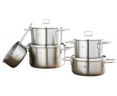 Fissler Topfset Hamburg 7tlg. HAMBURG,Edelstahl,silber
