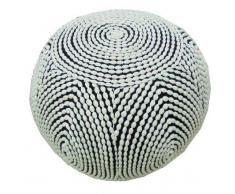 Z2 Sitzhocker MELON,Polyester,Weiß