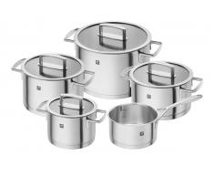 Zwilling J.A. Henckels Topfset Vitality 5-tlg. VITALITY,Edelstahl,chrom