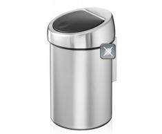 Brabantia Abfalleimer TOUCH BIN,Edelstahl,silber