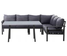 Amatio Lounge-Set OLYMPIA,Aluminium,grau