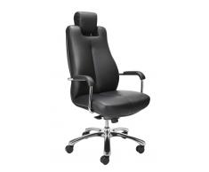 Venda Chefsessel SONATA,Leder,schwarz
