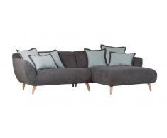 Z2 Rundecke MOCCA,Stoff,grau
