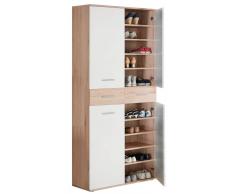 XORA XL-Schuhschrank FAKIR,Holznachbildung,eiche