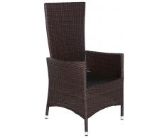 Ambia Gartensessel MEDAN PROMO,Aluminium,braun