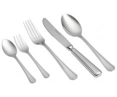 Homeware Besteck-Set 30-tlg. Diamond,Edelstahl,silber