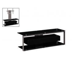 XORA TV-Lowboard MAVA,Glas,schwarz