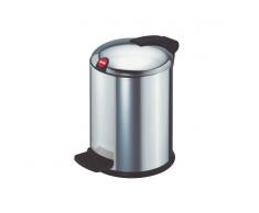 Hailo Tret-Kosmetikeimer 4L Edelstah,Edelstahl,silber