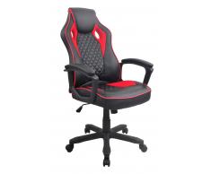 XORA Racing Bürostuhl GOMMA,Kunstleder,schwarz