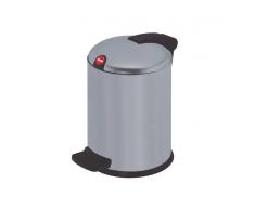 Hailo Tret-Kosmetikeimer 4L silber,Stahl,silber