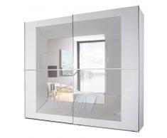 Intro Schwebetürenschrank FAME,Holznachbildung,Weiß
