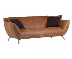 Landscape Sofa 2-sitzig BAKERSFIELD,Leder,braun