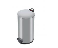 Hailo Tret-Abfallsammler 19L silber,Stahl,silber