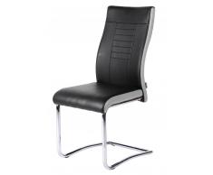 Z2 Freischwinger WERNER,Kunstleder,schwarz