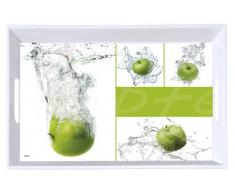 Homeware Serviertablett Motiv: Äpfel KESPER,Melamin,Motiv