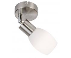 Nino Leuchten LED Spot 1-flg. Lolly,Metall,silber
