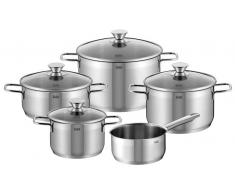 Silit Topfset 5tlg. PISA,Edelstahl,chrom