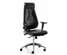 Venda Chefsessel MASTER,Leder,schwarz