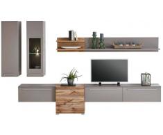 Hom´in Wohnwand BINZ,MDF,basalt