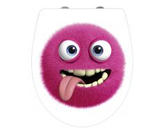 Zurbrüggen WC-Sitz Hochglanz Monster,Duroplast,multicolour
