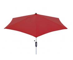 Zurbrüggen Kurbelschirm 220/6-tlg KNIRPS,Aluminium,bordeaux