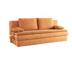 XORA Schlafsofa ALABAMA,Stoff,terracotta
