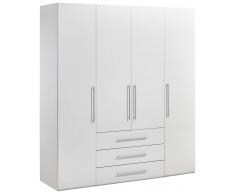 Z2 Drehtürenschrank MAGNUM,Melamin,Weiß