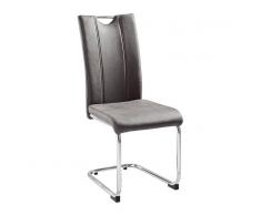 Ti´me Freischwinger THOMAS,Stoff,grau